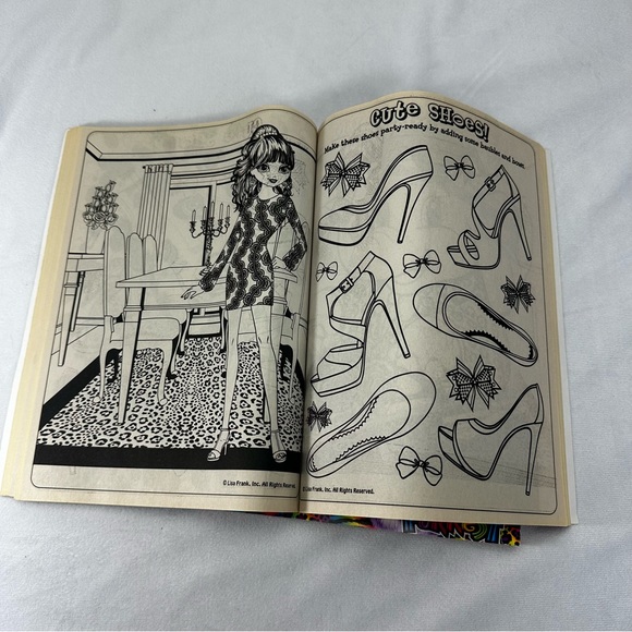 Lisa Frank Coloring Book 2015 Loot Bag Hunter And Forest Activity Girls Rainbow - Picture 6 of 10